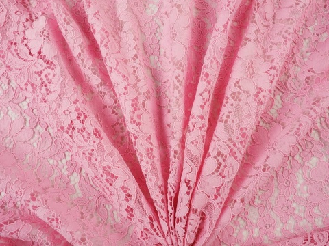 koronka gipiura jasny róż