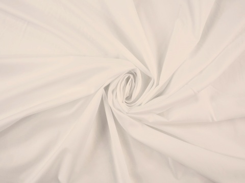 Bawełna elastyczna batyst - Biel z mleczną nutą