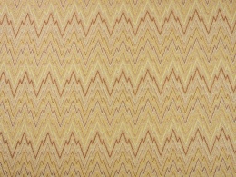 beżowa dzianina w zygzaki z lurexem