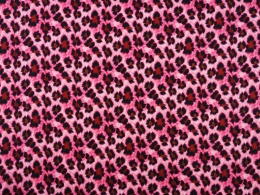 jedwab w różową panterkę