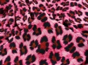 jedwab w różową panterkę