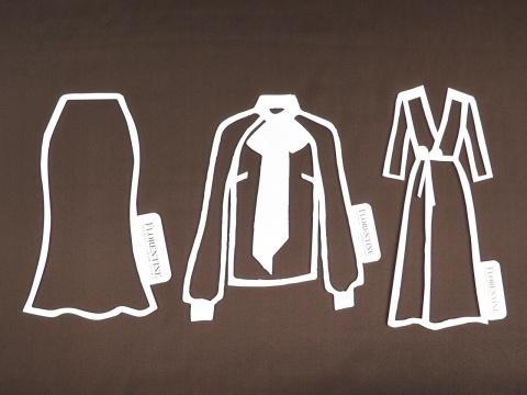 Jedwab elastyczny limited - Ciepły brąz