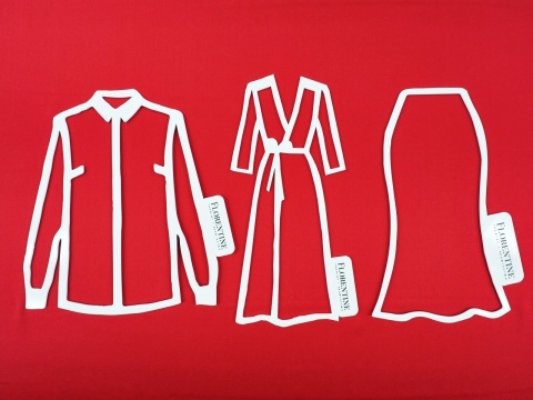 czerwony jedwab satyna