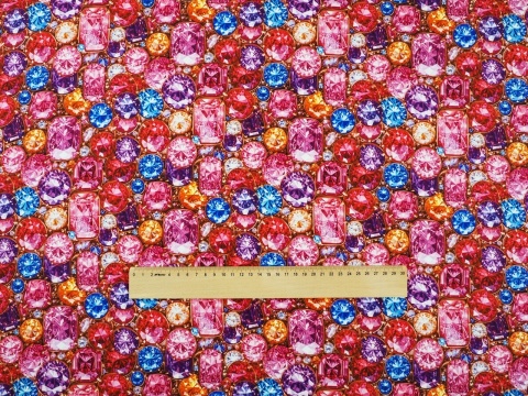 jedwab w gęste klejnoty