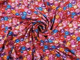 jedwab w gęste klejnoty