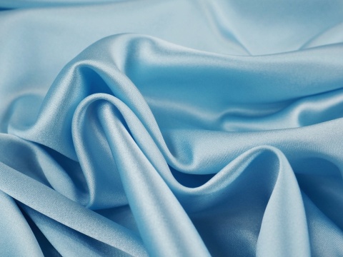 Jedwab elastyczny limited - Pastelowy błękit