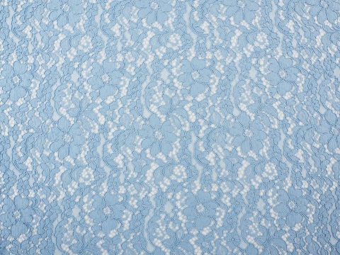 błękitna koronka gipiura