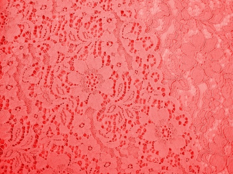 koronka gipiura wiskozowa koral