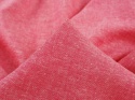 tkanina z lnem w kolorze różowym melanżowym