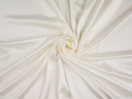 jedwab elastyczny mleczna biel