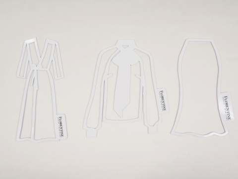 jedwab elastyczny mleczna biel