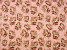 wiskoza w pegazy na różowym tle w perełki