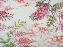 Bawełna ażurowa sangallo - Różowa wisteria