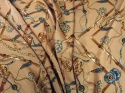 naturalny jedwab satyna we wzor w stylu gucci paski florentine