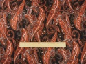 satyna wiskozowa elastyczna w orientalny wzor paisley florentine