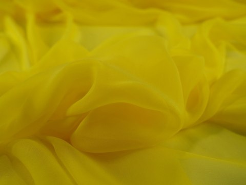 Jedwab - Zółty szyfon Jedwab - Zółty szyfon