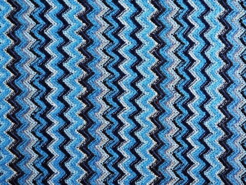 Wełna Missoni - Niebiesko-granatowy zygzak Wełna Missoni - Niebiesko-granatowy zygzak