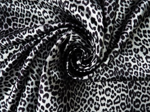Jedwab duchesse - Pantera szara Jedwab duchesse - Pantera szara