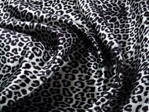 Jedwab duchesse - Pantera szara Jedwab duchesse - Pantera szara