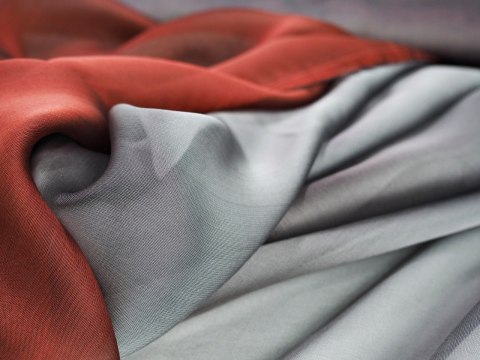 Jedwab tonalny - Rudość w popiel Jedwab tonalny - Rudość w popiel