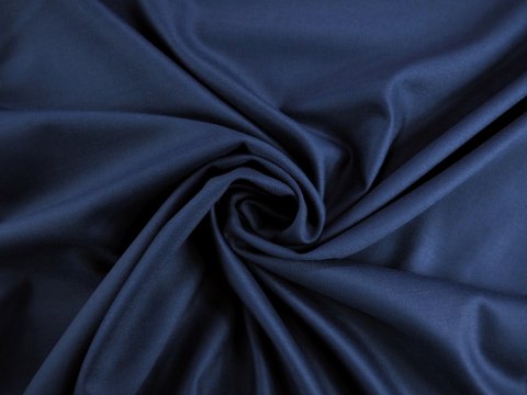 Wełna double face - Granat denim Wełna double face - Granat denim