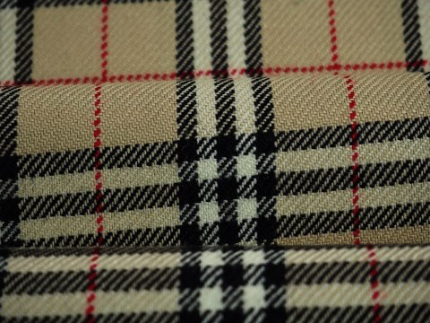 Wełna Burberry - Klasyczna krata Wełna Burberry - Klasyczna krata