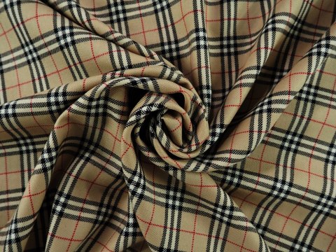 Wełna Burberry - Klasyczna krata Wełna Burberry - Klasyczna krata