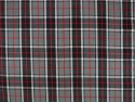 Wełna - Czarno-biała krata tartan Wełna - Czarno-biała krata tartan