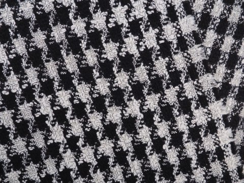 Chanelka - Czarno-biała krata Chanelka - Czarno-biała krata
