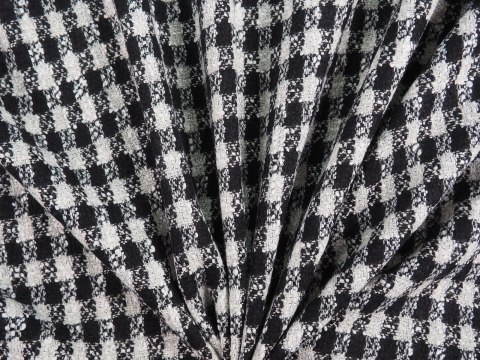 Chanelka - Czarno-biała krata Chanelka - Czarno-biała krata