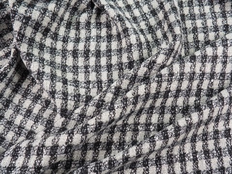 Chanelka - Szaro-biała krata Chanelka - Szaro-biała krata