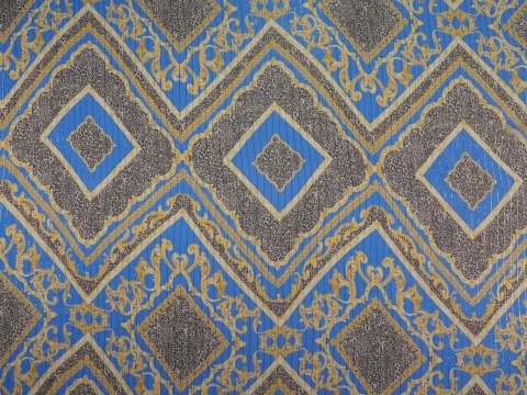 Jedwab szyfon - Panterka, romby i lurex Jedwab szyfon - Panterka, romby i lurex