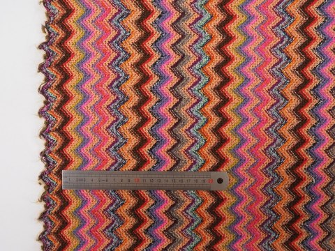 Wełna Missoni - Morelowo-różowy zygzak Wełna Missoni - Morelowo-różowy zygzak
