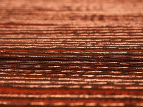 Lurex plisowany - Miedź Lurex plisowany - Miedź