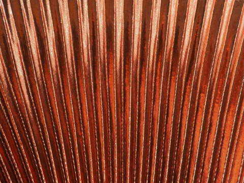 Lurex plisowany - Miedź Lurex plisowany - Miedź