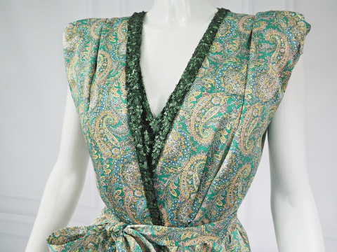 Sukienka cekinowa - Dwustronne kimono Sukienka cekinowa - Dwustronne kimono