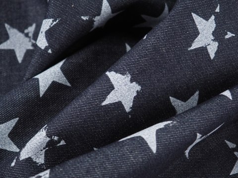 Jeans elastyczny - Gwiazdki Jeans elastyczny - Gwiazdki