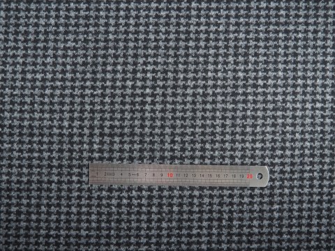 Dzianina poliestrowo-włoska - Wiatraczki szare Dzianina poliestrowo-włoska - Wiatraczki szare