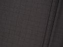 Wełna - Grafit w czarną kratę windowpane Wełna - Grafit w czarną kratę windowpane