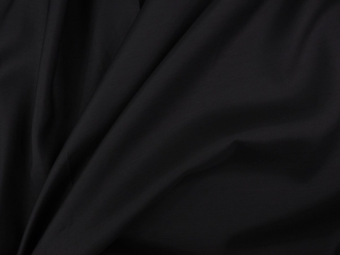 Wełna z jedwabiem - Czerń Piacenza Wełna z jedwabiem - Czerń Piacenza