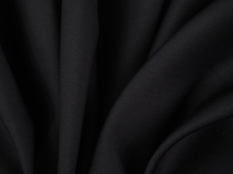 Wełna z jedwabiem - Czerń Piacenza Wełna z jedwabiem - Czerń Piacenza