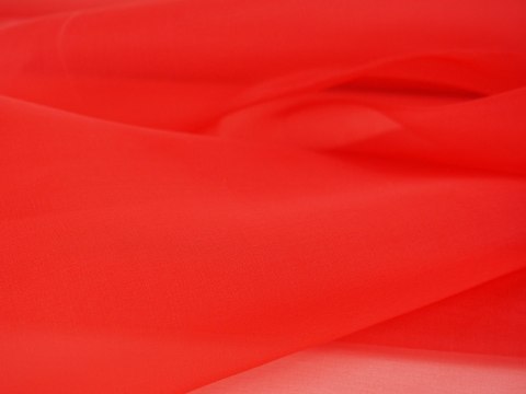 Jedwabna organza - Czerwień Jedwabna organza - Czerwień
