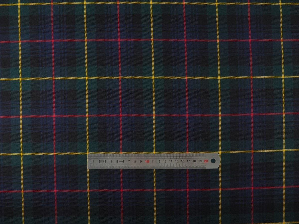 Wełna garsonkowa - Duża krata tartan Wełna garsonkowa - Duża krata tartan