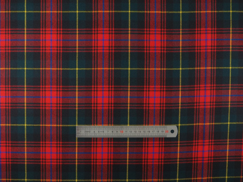 Wełna garsonkowa - Szkocka krata tartan Wełna garsonkowa - Szkocka krata tartan