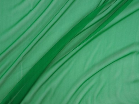 Muślin jedwabny - Szmaragdowa zieleń Muślin jedwabny - Szmaragdowa zieleń