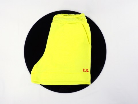 Szorty Personalizowane Electra - Żółty Neon M Szorty Personalizowane Electra - Żółty Neon M