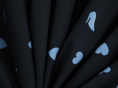 Bawełna - Serca i pantofelki Bawełna - Serca i pantofelki