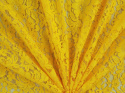Koronka bawełniana - Cytrynowy żółty