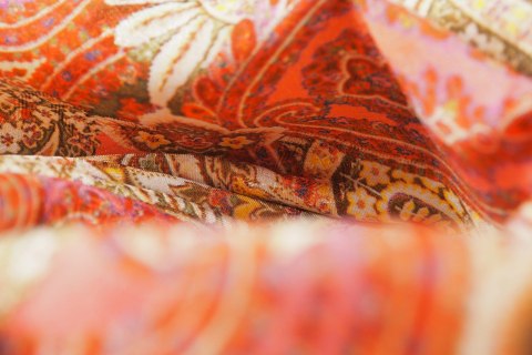 Jedwab - Paisley rudy Jedwab - Paisley rudy