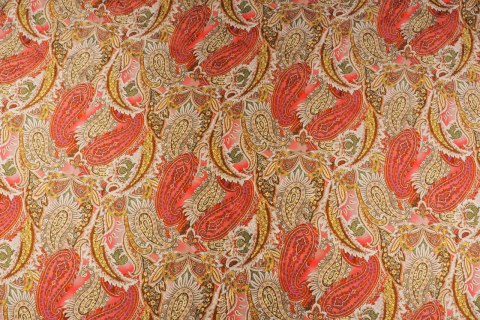 Jedwab - Paisley rudy Jedwab - Paisley rudy